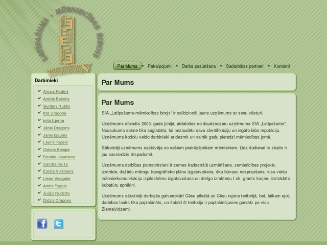 LATīpašums mērniecības birojs, 